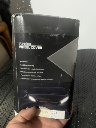 Funda para volante de cuero para coser