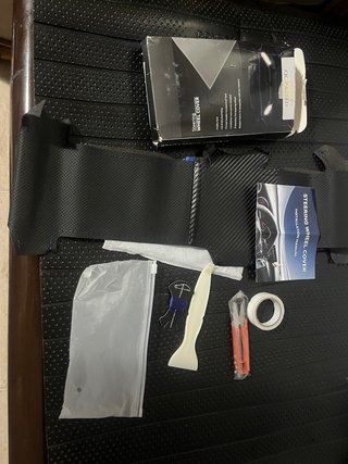 Funda para volante de cuero para coser