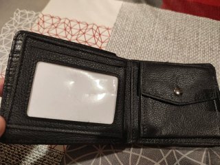 Cartera Billetera Negra