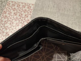 Cartera Billetera Negra