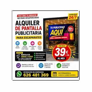 Alquiler de pantallas de publicidad 4
