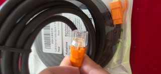 3 Cables Ethernet Cat 8 Folishine 1.5m
