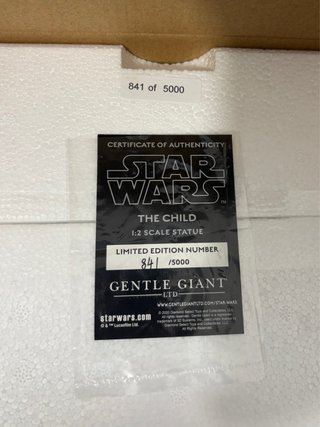 Figura Grogu Star Wars Ed. Limitada