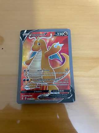 Carta Pokémon Dragonite V 191/203