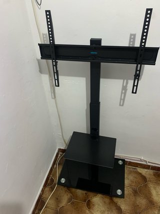 Soporte TV con ruedas y baldas