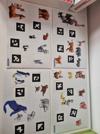Puzle Clementoni Animals y Mix & Match