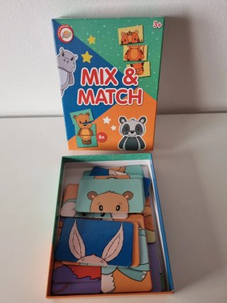 Puzle Clementoni Animals y Mix & Match