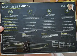 Corsair RM850e Fuente de Alimentación Modular