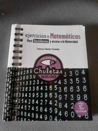 Ejercicios matemáticas para bachillerato