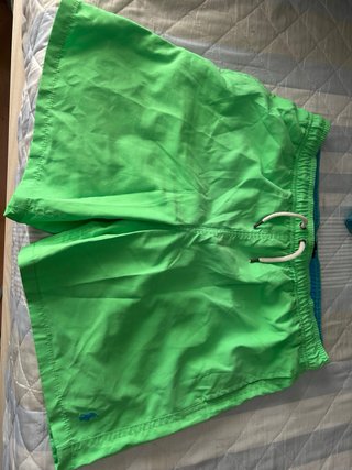 Bañador Ralph Lauren Verde Manzana / Azul