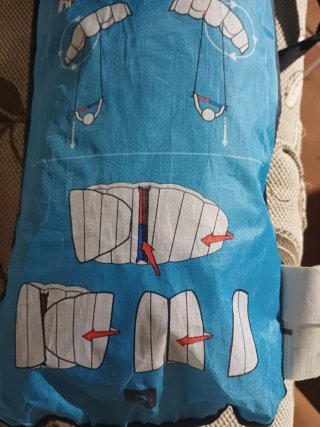 Cometa azul para niños