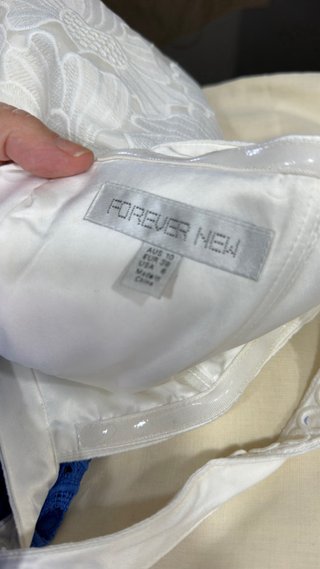 Vestido blanco de encaje