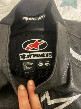 Chaqueta Moto Alpinestars Negra