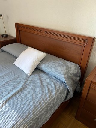 Dormitorio de madera SOLO RECOGER