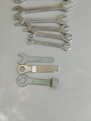 Juego de llaves fijas planas