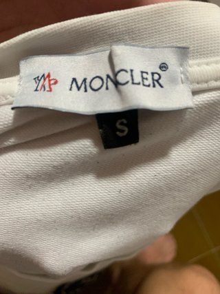 Camiseta Moncler Blanca Logo