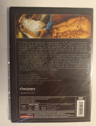 2 DVDs Discovery Channel: Tutankamón y Reina Perdi