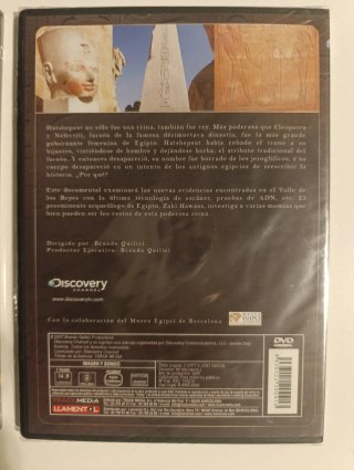 2 DVDs Discovery Channel: Tutankamón y Reina Perdi