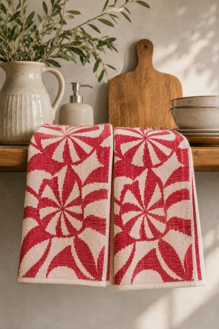 Conjunto de 2 panos de cozinha