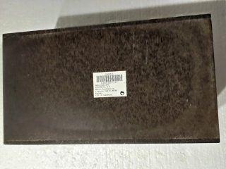 Caja archivadora de madera barnizada con portafoto