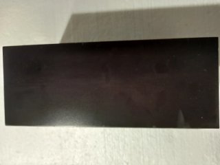 Caja archivadora de madera barnizada con portafoto