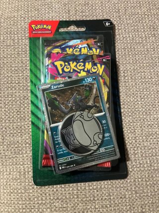 Blister Pokémon 2 sobres Zarude
