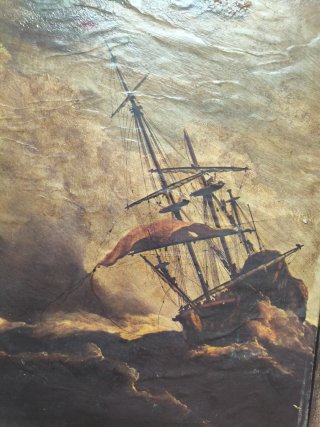 Cuadro antiguo náutico
