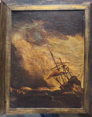 Reproducción cuadro antiguo Willem van de Velde