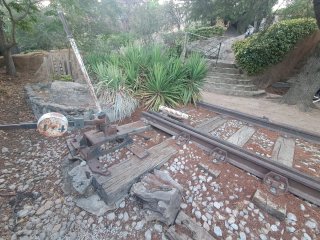 Vías de tren antiguas