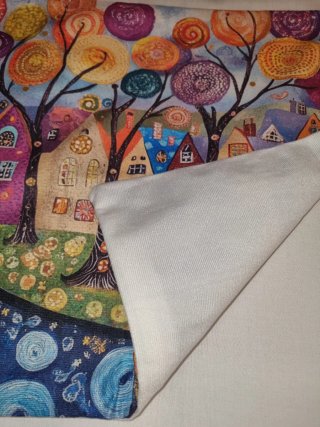 Fundas Cojín 45cm Diseño Casas Árbol