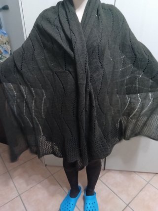 Sciarpa grande in maglia