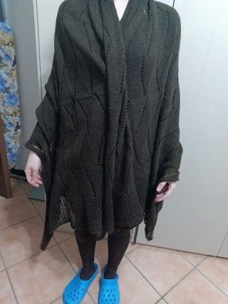 Sciarpa grande in maglia