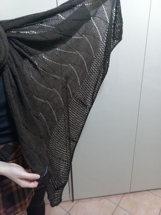 Sciarpa grande in maglia