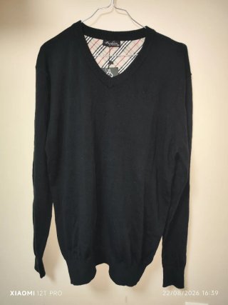 Jersey Burberry Hombre Negro