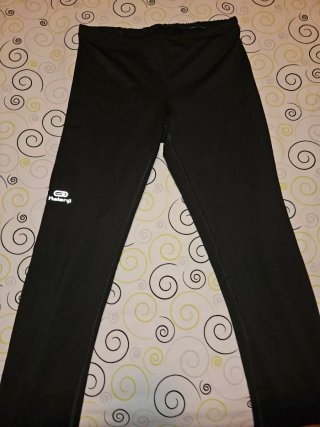 Conjunto running mujer Kalenji negro/rosa