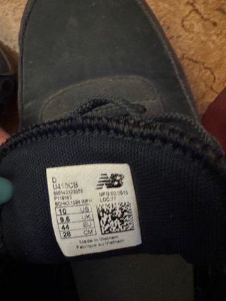 Zapatillas New Balance Talla 44 Azul/Gris