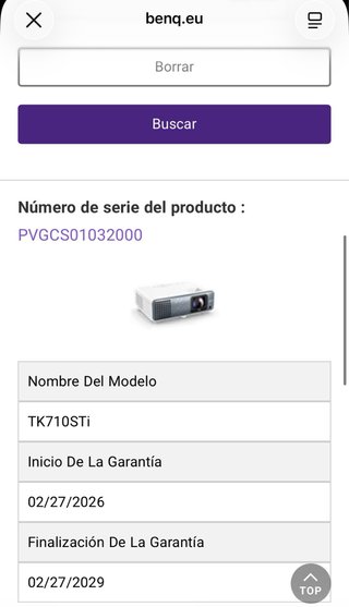 Proyector BenQ TK710STi Láser 4K