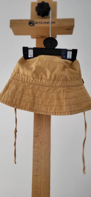 Gorrito de verano mostaza infantil