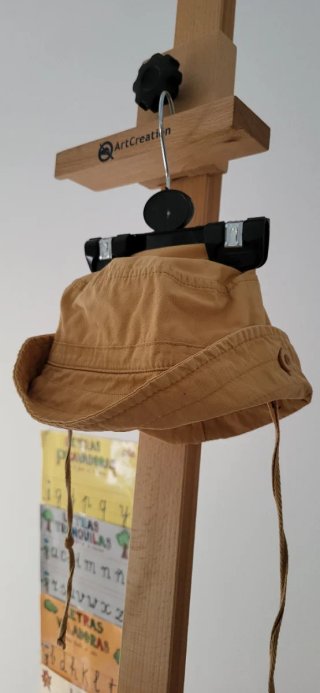 Gorrito de verano mostaza infantil