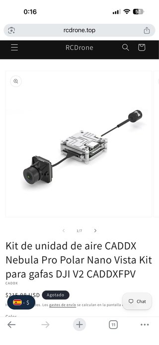 Kit CADDX Nebula Pro Polar Nano Vista