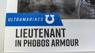 Warhammer 40k McFarlane Ultramarine Lieutenant