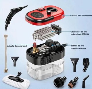 Limpiador a vapor 2500W | Depósito 1000ml