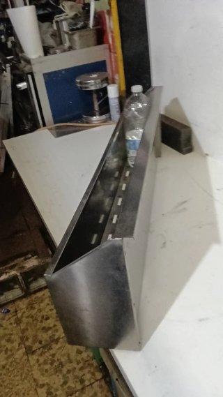 Estantería de acero inoxidable 79cm largo