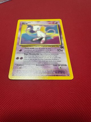 Carta Pokémon Mew WP 8