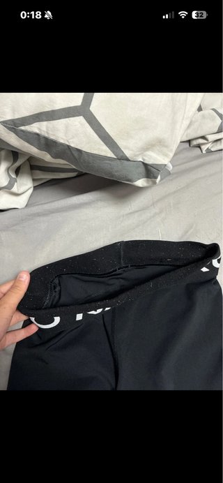 Mallas Nike Pro Cortas Negras Mujer