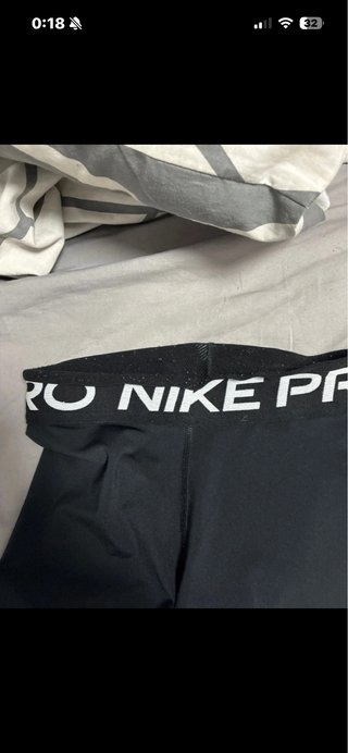 Mallas Nike Pro Cortas Negras Mujer
