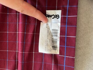 Camisa Burberry London cuadros vintage