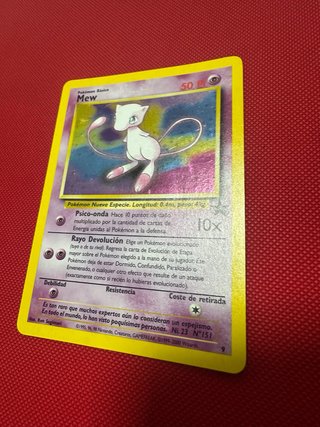 Carta Pokémon Mew WP 9