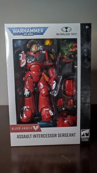 Warhammer McFarlane Assault Intercessor Sargent