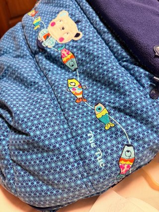 Funda cuco Tuc Tuc oso y peces